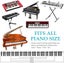 Piano Stickers for 37/49/54/61/88 Key Keyboards i2273BK0 Carousel 10