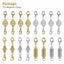 16 x Magnetic Jewellery Necklace Clasps Hooks I1207SG0 Carousel 8