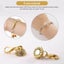 16 x Magnetic Jewellery Necklace Clasps Hooks I1207SG0 Carousel 6