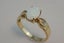 Exceptional 9ct Genuine Opal & Diamond Ring Carousel 5