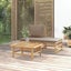 3 Piece Garden Lounge Set with Taupe Cushions Bamboo Tlxxnt Carousel 1