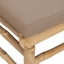 3 Piece Garden Lounge Set with Taupe Cushions Bamboo Tlxxnt Carousel 6