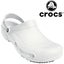 Crocs Bistro Clogs Mens Womens Slip-on Shoes Slippers Sandals (Unisex) - White Carousel 2