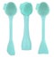 3 Pcs Silicone Facial Cleansing Brush,face Exfoliating And Massage Carousel 1