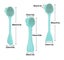 3 Pcs Silicone Facial Cleansing Brush,face Exfoliating And Massage Carousel 2