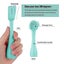 3 Pcs Silicone Facial Cleansing Brush,face Exfoliating And Massage Carousel 4
