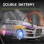 1:10 70km/h 2.4G RC Car 4WD Double Battery High Power LED Headlight Racing Truck Carousel 7