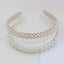 Pearls Fashion Headbands White Artificial Pearl Rhinestones Hairbands Carousel 3