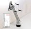 1pcs zinc alloy kick door stop rod holder anti collision stop device Carousel 4