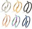 6Pc Stainless Steel Double Layers Hoop Ring Piercing 20G Ear Cartilage Tragus Carousel 1