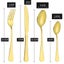 24pcs Cutlery Set Gold 2031902 Carousel 16
