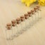 24PCS/Pack Blank Tiny Small Transparent Message Bottles Vials Glass Bottle With Carousel 1