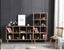 Berlin Solid Oak Vertical Bookcase 8 Cubes Carousel 4