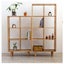Berlin Solid Oak Vertical Bookcase 8 Cubes Carousel 3