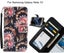 Samsung Galaxy Note 10 case 3 card leather wallet case printed ID Carousel 1