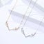 18K Gold Modern Necklace Deer Antlers "Velvet" Carousel 4