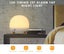 Soft touch bedside light & alarm clock Carousel 6