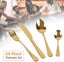 24pcs Cutlery Set Gold 2031902 Carousel 5