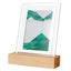 Sand Art Moving Night Lamp Craft Quicksand 3D Landscape Flowing Sand Carousel 1