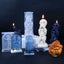 New Halloween David Skull Tombstone Silicone Mold Gypsum form DIY Carousel 2