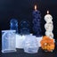 New Halloween David Skull Tombstone Silicone Mold Gypsum form DIY Carousel 5