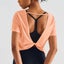 Sexy Yoga Vest Sports Top Loose Casual Open Back Mesh T-shirt Tank Carousel 1
