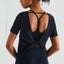 Sexy Yoga Vest Sports Top Loose Casual Open Back Mesh T-shirt Tank Carousel 4