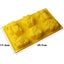 6 hole cartoon animal silicone cake mold DIY baking mold cake decoration tool Carousel 3