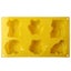 6 hole cartoon animal silicone cake mold DIY baking mold cake decoration tool Carousel 5