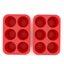 1 pcs cake tool fondant silicone metal non-stick 6 cup cake baking tray Carousel 4