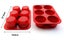 1 pcs cake tool fondant silicone metal non-stick 6 cup cake baking tray Carousel 6