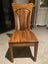 Round Solid Wood Dining Table with Lazy Susan (Turntable) and 6x Chairs Carousel 6