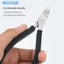 2PCS Set Stainless Steel Cuticle Pliers Home Exfoliating Cuticle Carousel 7