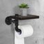 Wooden Phone Shelf Toilet Paper Roll Holder 3658201 Carousel 1
