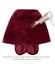 Fur Cape Jacket Shawl Wrap Shrug Womens Clothing Size 18 I0457RD0 Carousel 4