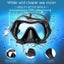 Snorkeling Diving Mask Scuba Snorkel Set - Pink Carousel 3