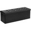 Storage Ottoman Large - Black Carousel 7