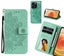 iPhone 15 Pro Max Case Embossed Floral Leather Wallet case Carousel 1