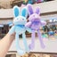 1Pcs Keychain Ears Stretchable Telescopic Cute Rabbit Plush Toy Carousel 5