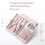 Nail Clippers Rose Gold 18piece Diagonal Exfoliating Stainless Steel Carousel 4