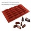3D 9 cavity rectangular mountain cake mold DIY silicone mold Carousel 1