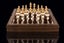 Quality DAL ROSSI Wooden Chess Checkers Backgammon Walnut Board Game Carousel 3