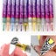 12 Colors Nail Art Drawing Pen Graffiti Nail Acrylic Pen Waterproof Carousel 3