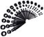 50 Pieces Ear Gauges Expander Set Carousel 1