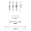 Magnetic Jewellery Necklace Chain Extension Clasps Hooks I1208SV0 Carousel 5