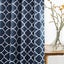 New curtains readymade Blockout Moroccan Navy Blue 213CM Drop Carousel 4