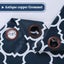 New curtains readymade Blockout Moroccan Navy Blue 213CM Drop Carousel 8