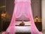 1Pc Pink Bed Canopy Dome Mosquito Net Hanging Bed Curtain Universal Size Carousel 3