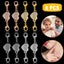 8 x Magnetic Jewellery Necklace Clasps Hooks i1845CF0 Carousel 1