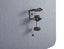 BRATECK 1.8m Desktop Privacy Panel with 3x Heavy-Duty Clamps. Felt Surface to Re Carousel 6